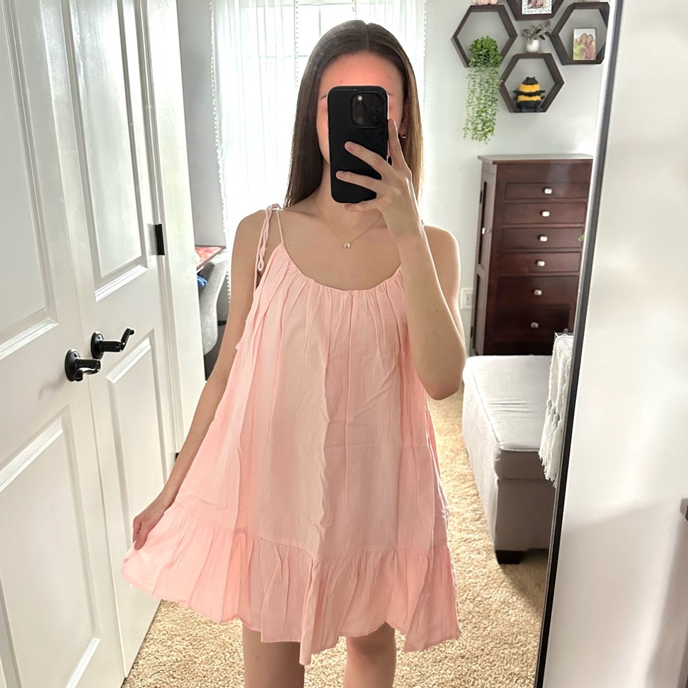 Lulus Shoulder Tie Dress